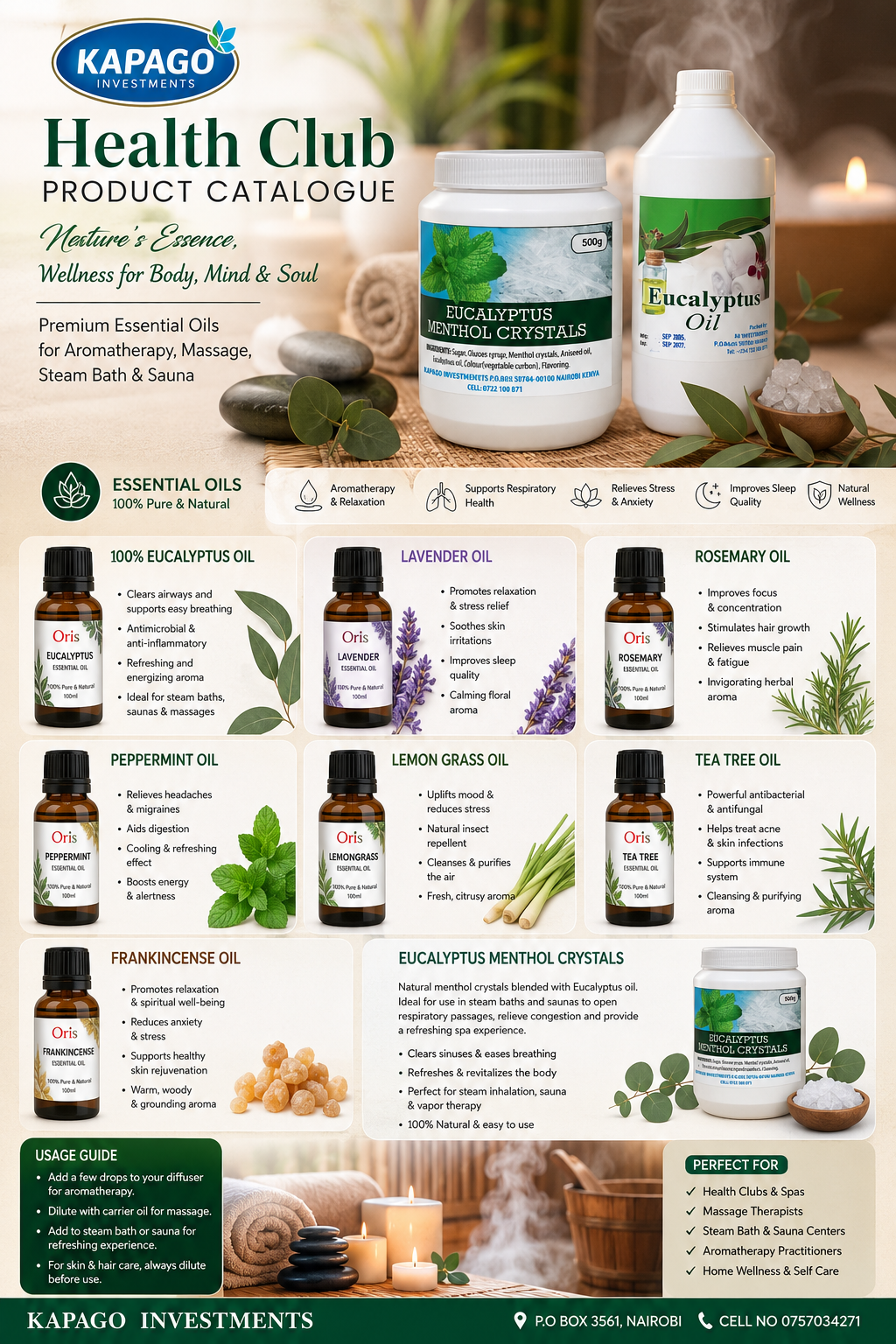 Aromatherapy  Essential oil