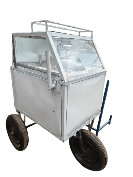 2 partioned egg trolley